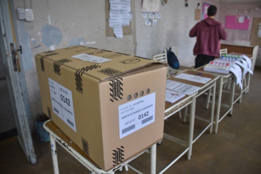 Habrá un operativo especial para el traslado de urnas.