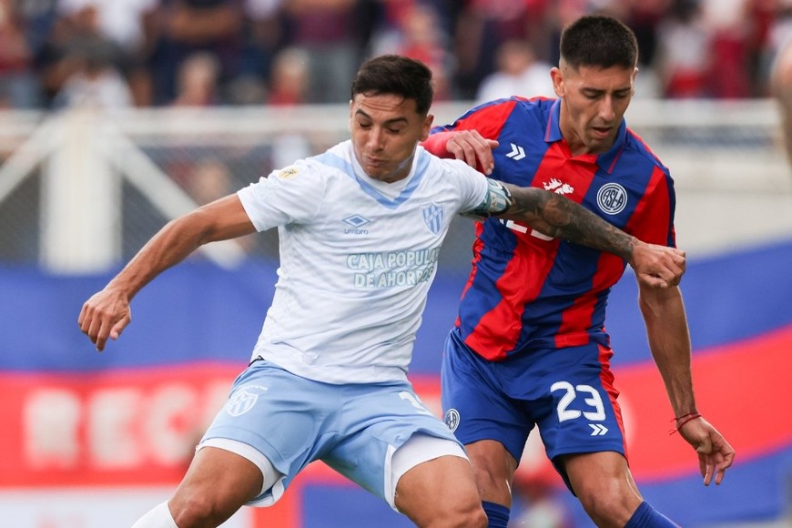 Ajustado encuentro en el Nuevo Gasómetro. Crédito: Prensa San Lorenzo