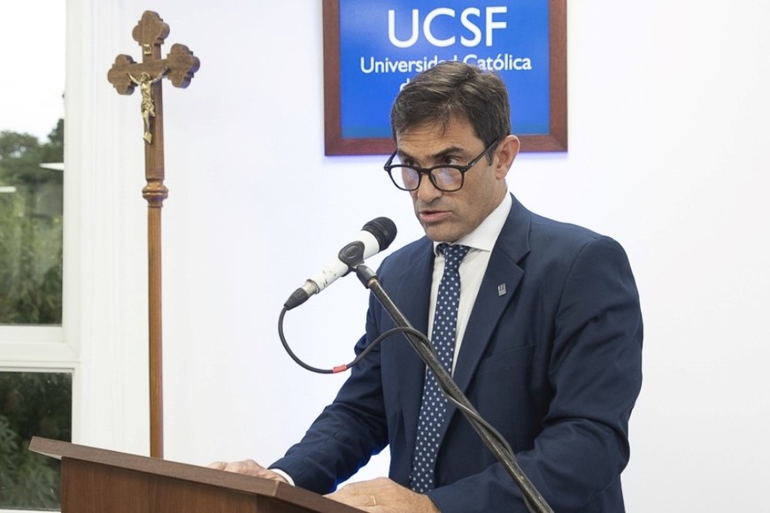 Magín Ferrer, nuevo decano de la Facultad de Derecho y Ciencia Política.