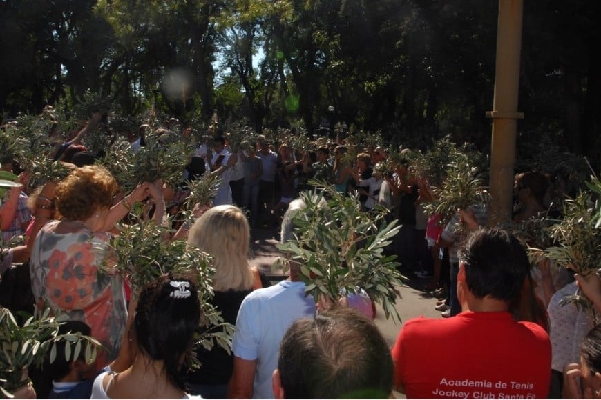 Domingo de Ramos. Foto: Flavio Raina