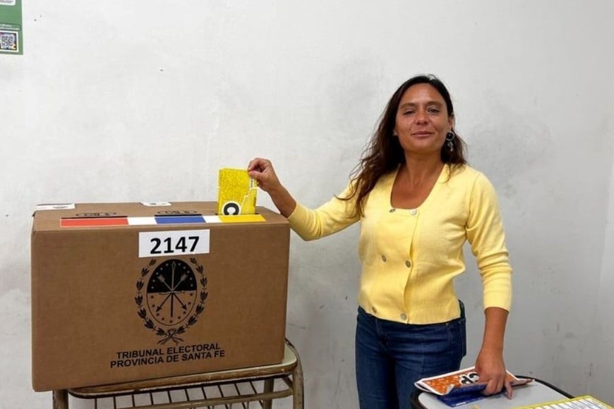 Valeria Soltermam, precandidata en la interna de Más para Santa Fe. Gentileza