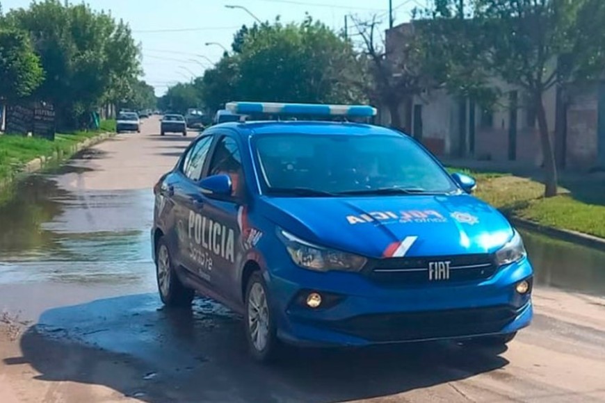 El policía herido fue auxiliado por sus propios compañeros, que lo llevaron al Hospital Cullen.