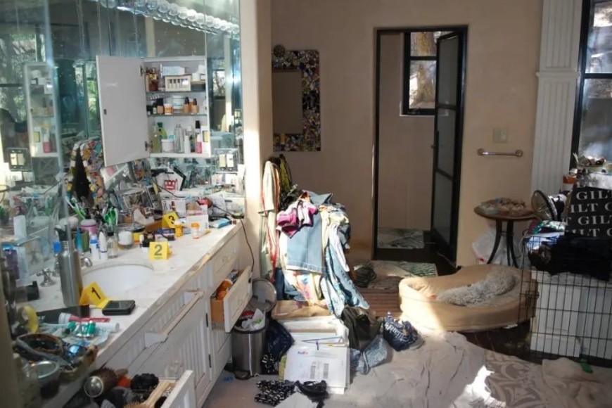 Imágenes difundidas por la policía de Nuevo México.