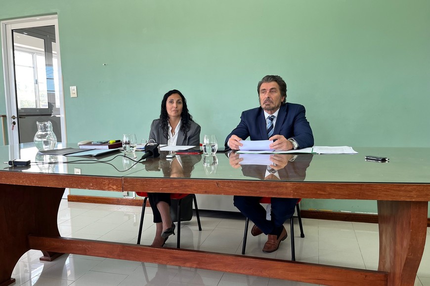 En conferencia de prensa la secretaria de Gobierno, Laura Santucci, y el Abogado Rubén Cuello, brindaron detalles de la auditoría.