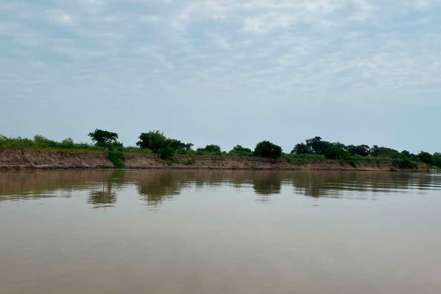 El río San Javier, a la altura de Santa Rosa de Calchines.