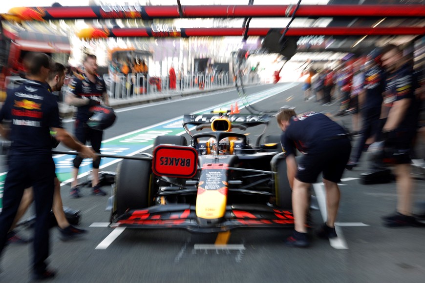 Formula One F1 - Saudi Arabian Grand Prix - Jeddah Corniche Circuit, Jeddah, Saudi Arabia - April 18, 2025
Red Bull's Yuki Tsunoda during practice REUTERS/Hamad I Mohammed