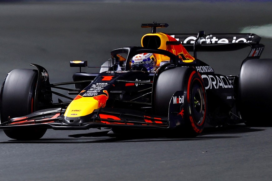Formula One F1 - Saudi Arabian Grand Prix - Jeddah Corniche Circuit, Jeddah, Saudi Arabia - April 19, 2025
Red Bull's Max Verstappen during qualifying REUTERS/Rula Rouhana