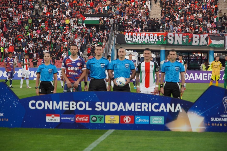 union sudamericana chile palestino Foto: Fernando Nicola.