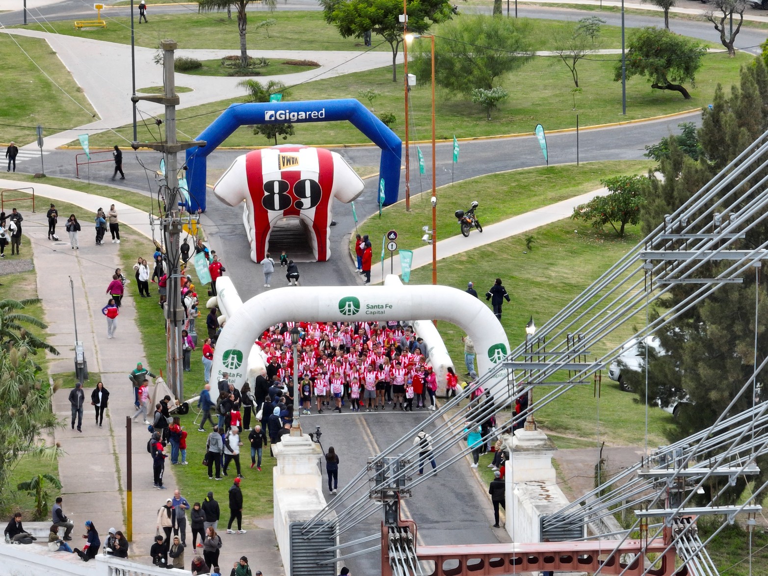 Maratón Marea Roja Y Blanca aniversario Unión