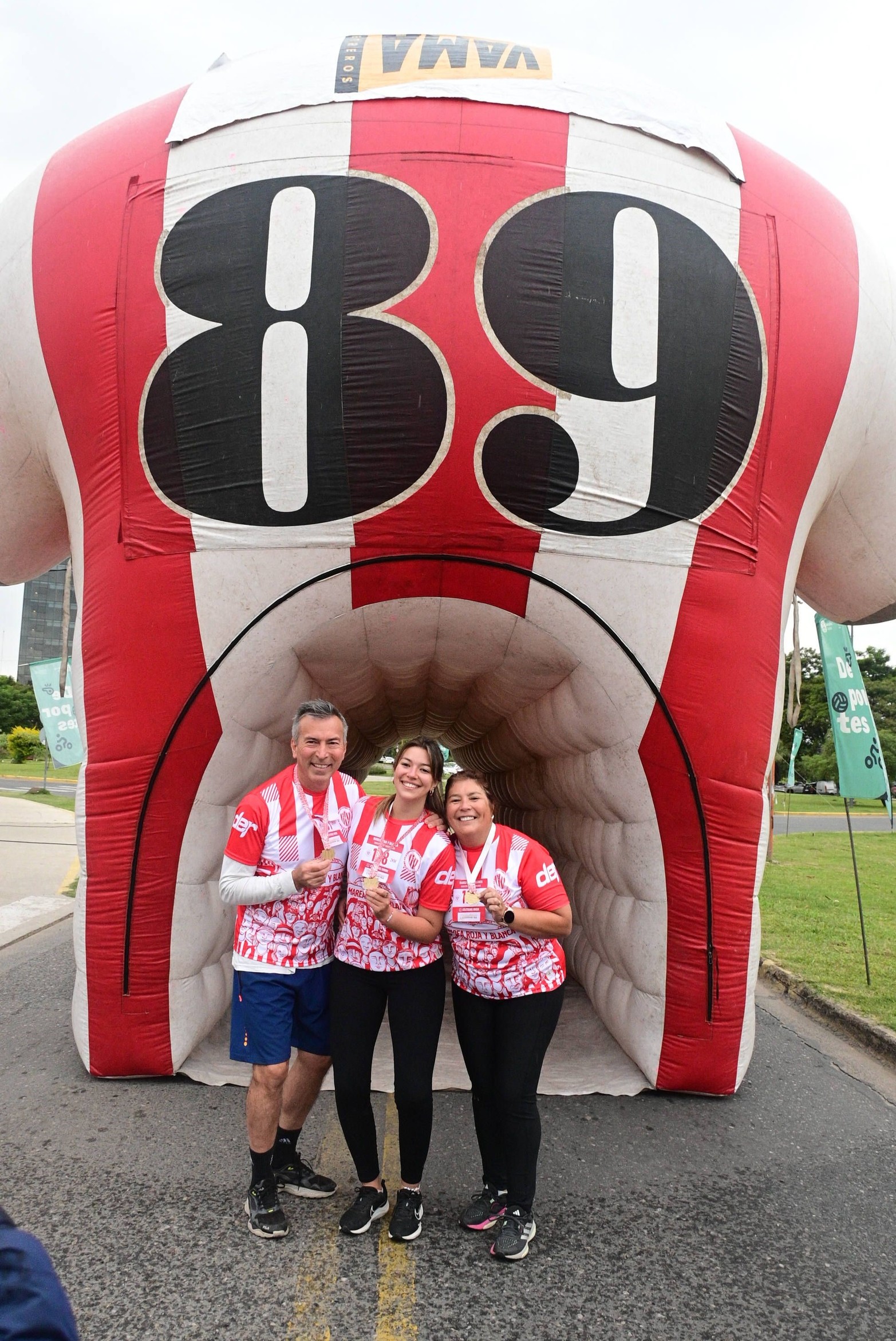 Maratón Marea Roja Y Blanca aniversario Unión