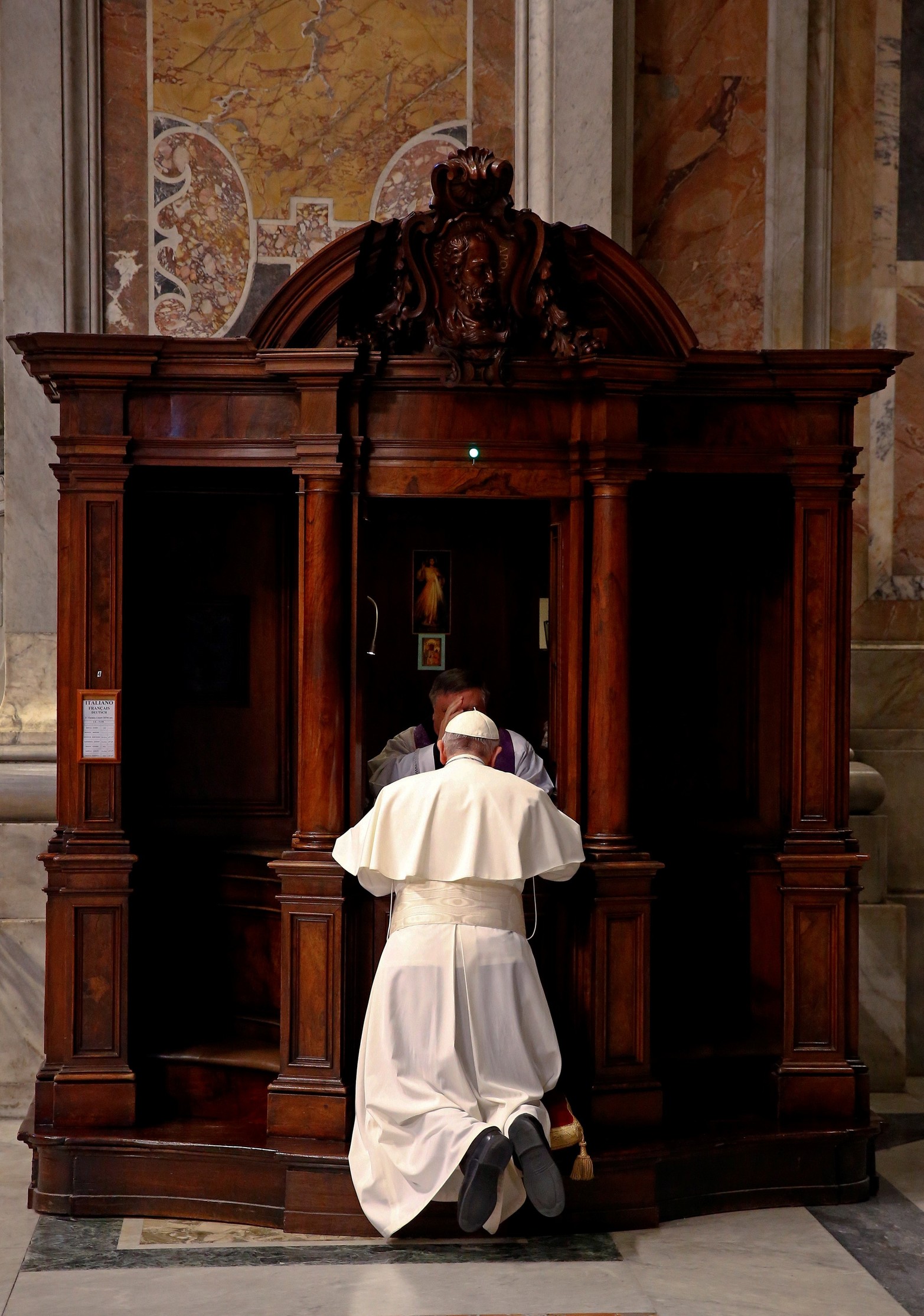 2018: Francisco se confiesa