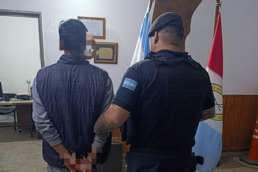 Otra de las capturas se concretó en Lisandro de la Torre 3400.