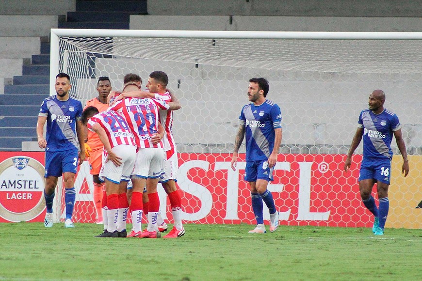 Con Emelec, en 2020.