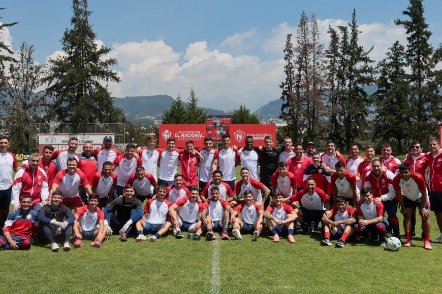 El plantel de Unión ya está preparado para el duelo de esta noche. Crédito: Prensa Unión