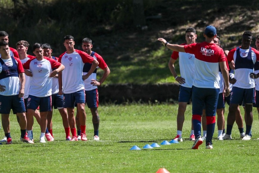 El rojiblanco se entrenó en las instalaciones de El Nacional. Crédito: Prensa Unión
