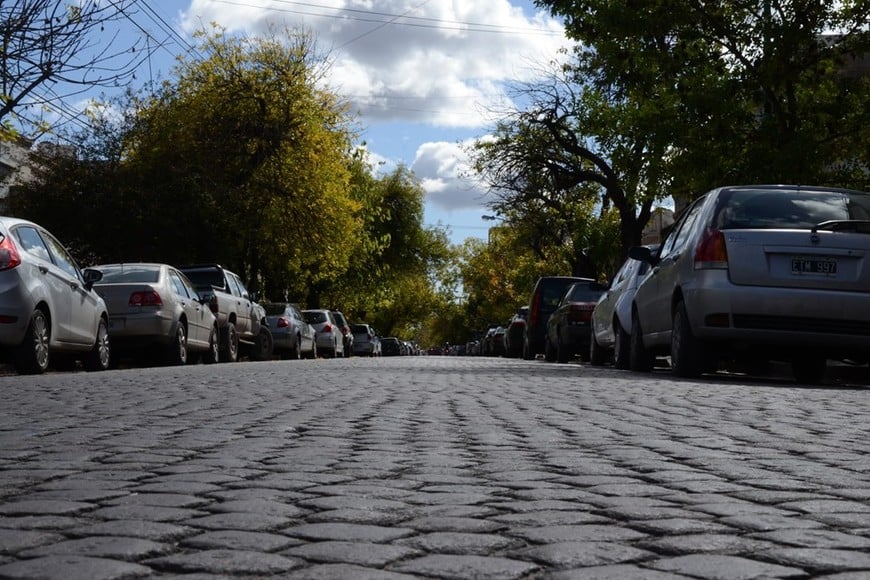 El adoquinado viste las calles del centro rafaelino | Crédito: archivo Municipalidad de Rafaela