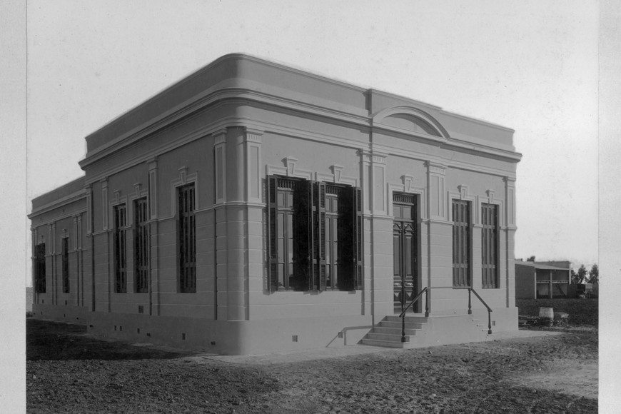 Núcleo inicial que se construyó para enfermos infecto-contagiosos.