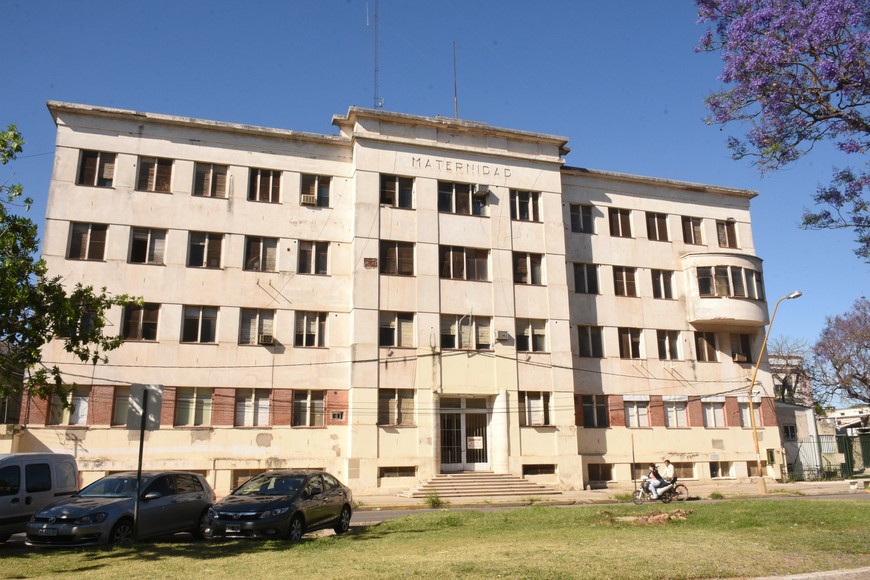 Así se ve el viejo Hospital Iturraspe.