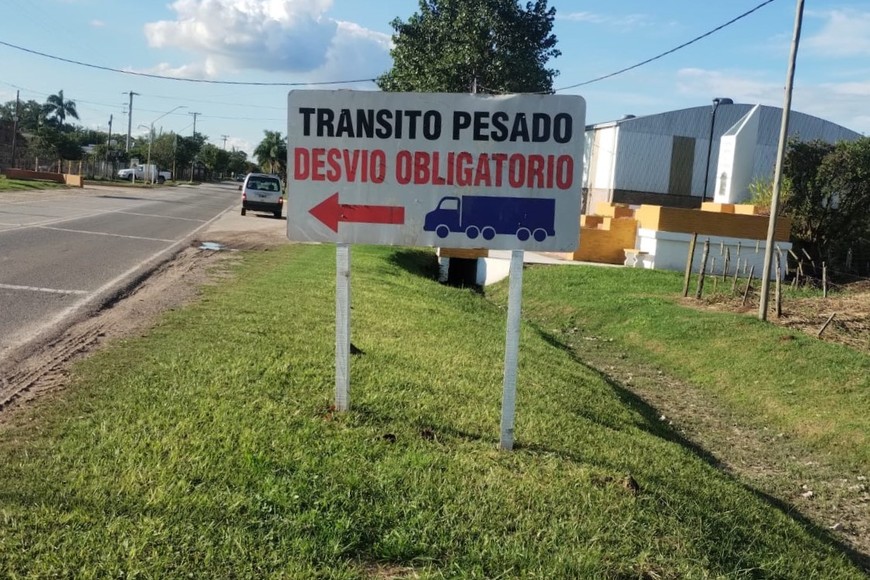 Culminaron los trabajos viales y la reposición de cartelería sobre la Ruta 6.