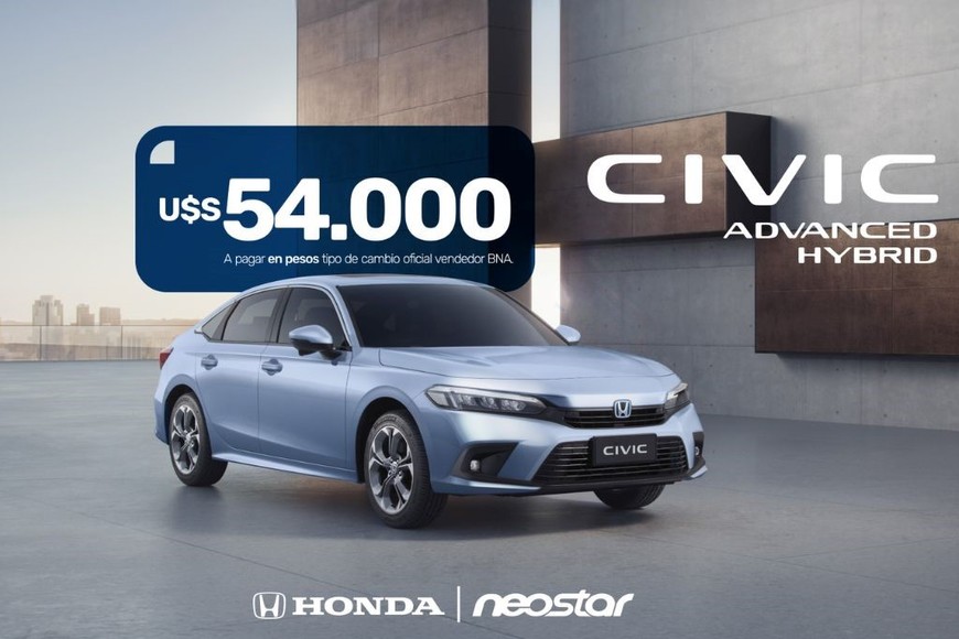 Honda CIVIC Hybrid: baja el precio del mejor auto importado del 2024