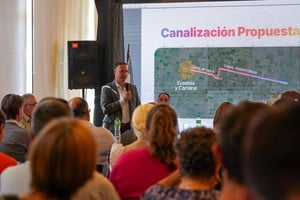 Los trabajos para esta primera etapa proponen el reacondicionamiento del Canal Hugentobler, desde Colonia Aldao hasta la cuneta sur de la RP Nº 280 s, al norte del departamento Castellanos.