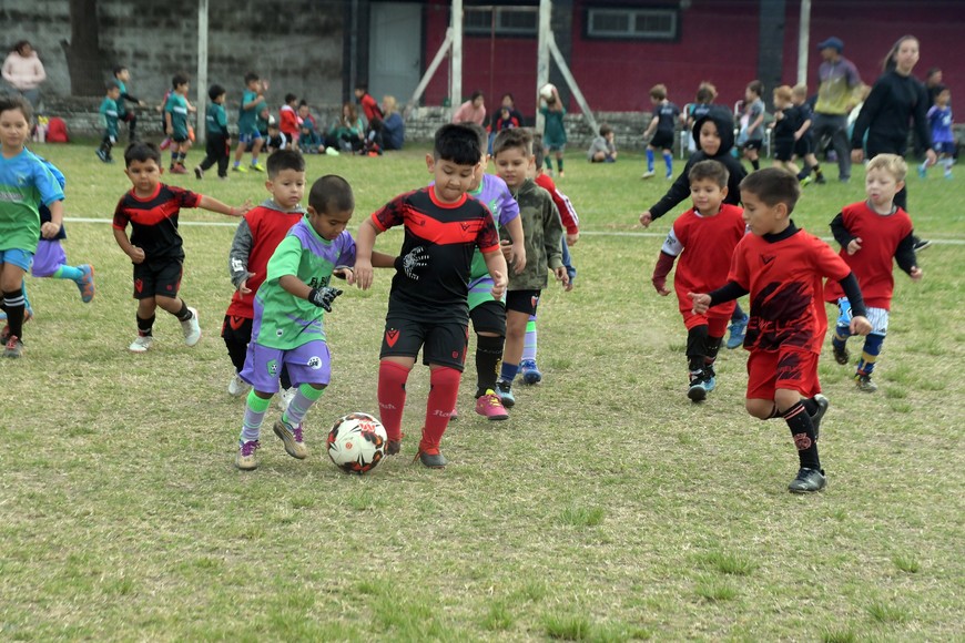 Encuentro Escuelitas de Futbol en  Club Newell¨s