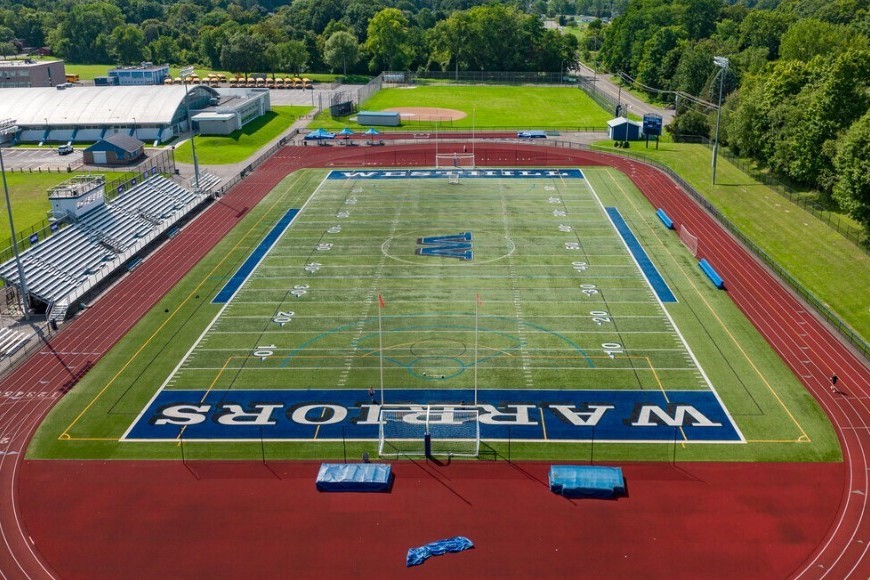 La escuela Westhill, en Syracuse, Nueva York (Estados Unidos).