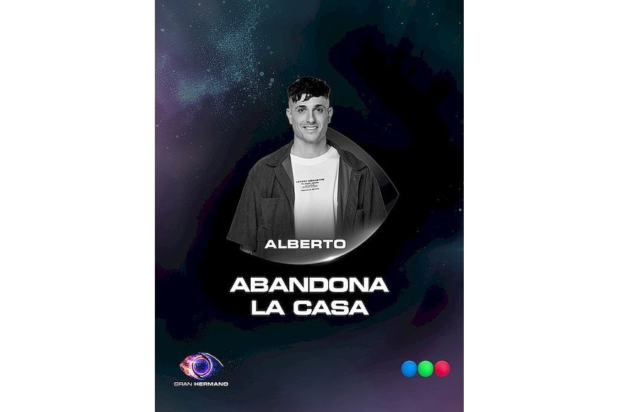 Alberto abandonó la casa.