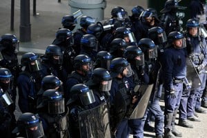 Manifestantes protagonizaron incidentes con la policía. Reuters.