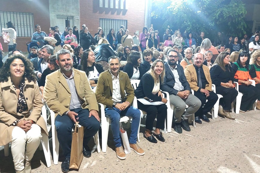 Mathey dijo que “cuando una institución cumple 50 años la comunidad toda festeja su trayectoria y ese es el momento que vivimos hoy”.