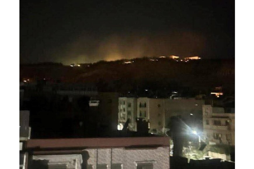 Postales del ataque israelí a la nueva gestión siria.