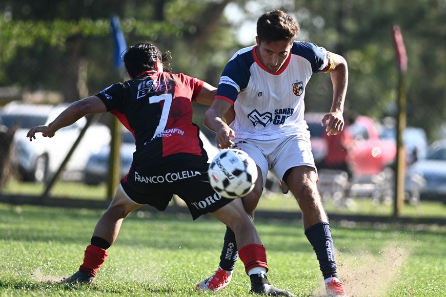 Justo empate. Ateneo y Colón de Santa Fe repartieron puntos. Crédito: Luis Cetraro