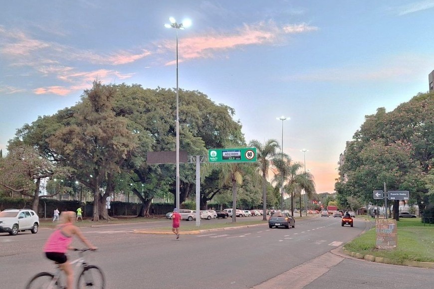 Render. La imagen muestra cómo quedaría el pórtico en un acceso de la ciudad.