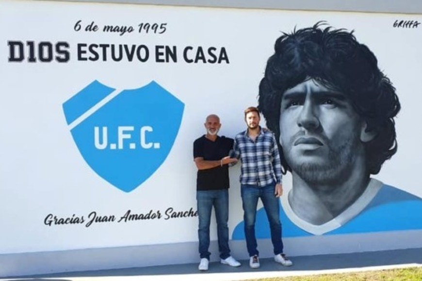Diego Maradona en Totoras
