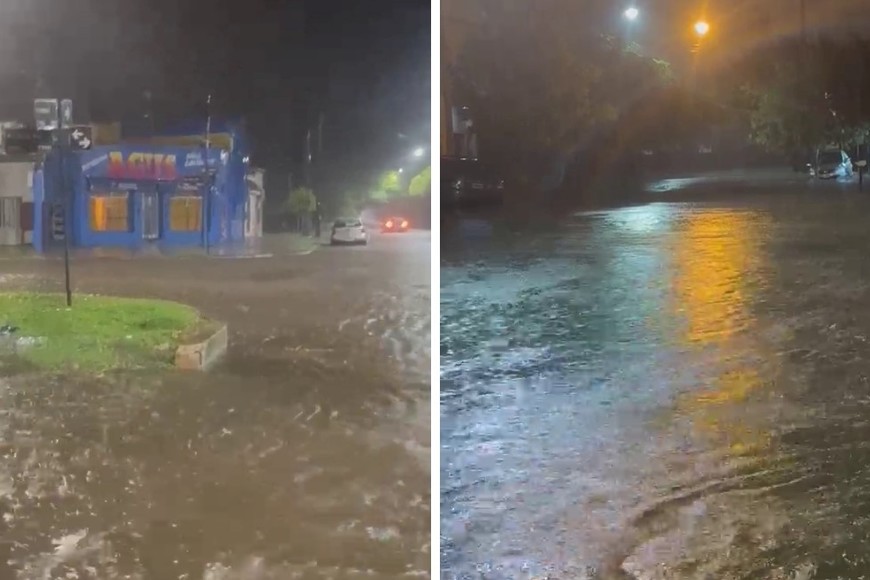 En el noreste de la ciudad cayó más agua.