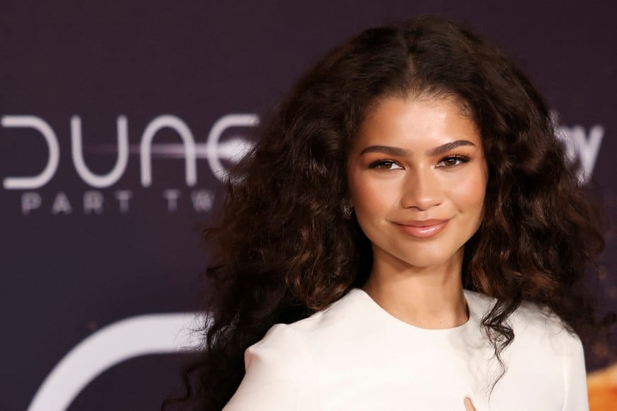 Actor Zendaya attends the premiere of the film "Dune: Part Two" in New York City, U.S. February 25, 2024. REUTERS/Andrew Kelly