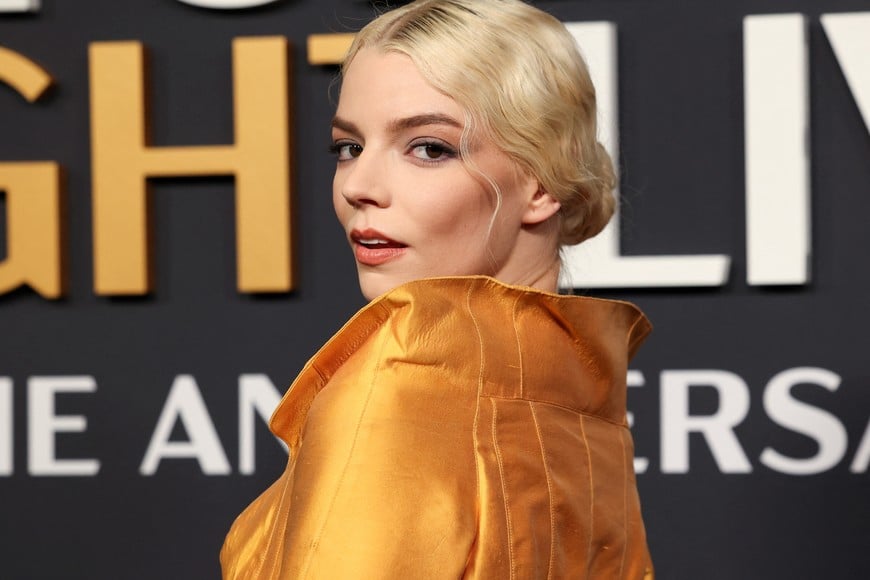 Anya Taylor-Joy arrives for the Saturday Night Live 50: The Anniversary Special at 30 Rockefeller Plaza in New York City, U.S.,  February 16, 2025. REUTERS/Caitlin Ochs