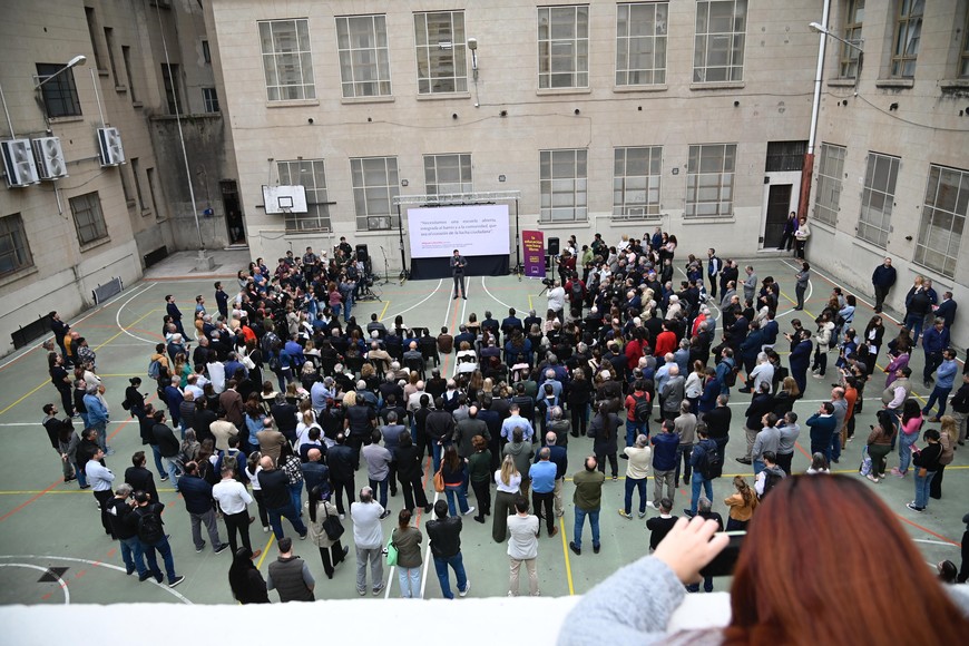 Homenaje a cuatro años sin el "constructor inconformista" Miguel Lifschitz. Foto: Marcelo Manera