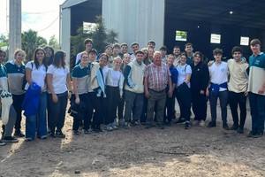 Alumnos visitaron FIMA en Franck.