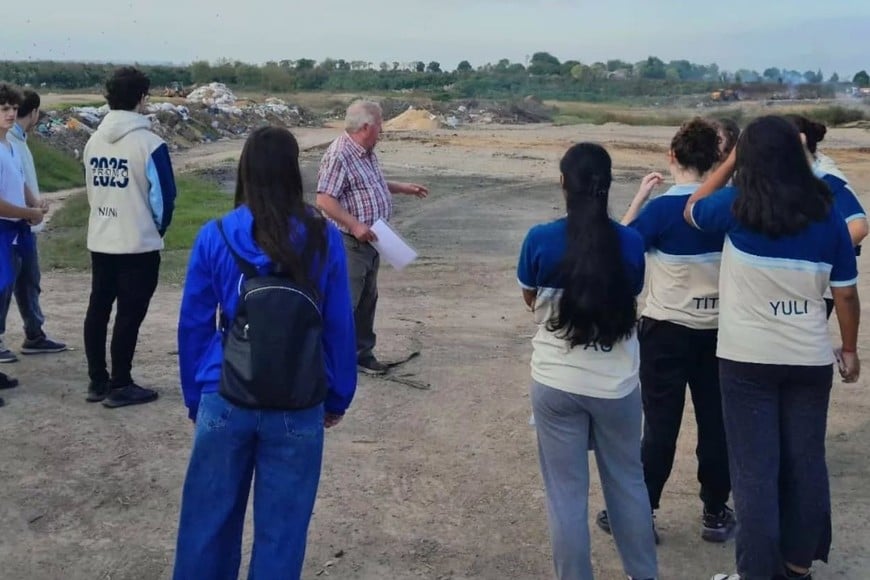 Alumnos visitaron FIMA en Franck.