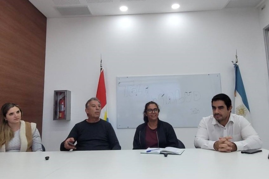 Conferencia de prensa de presentación de las Teleconsultas.