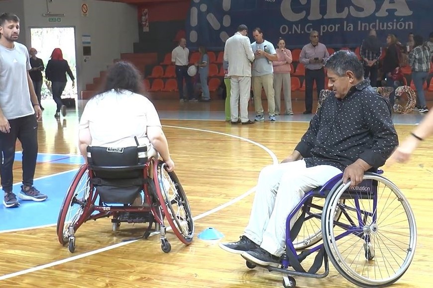 Participación activa en una jornada inclusiva.