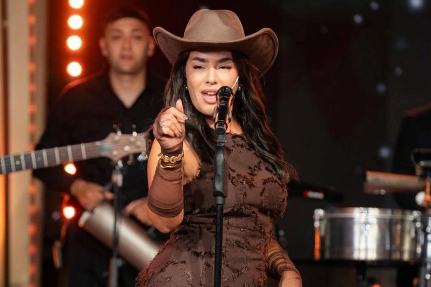 “Creí que ya no iba a cantar más”, dijo la artista conmovida.