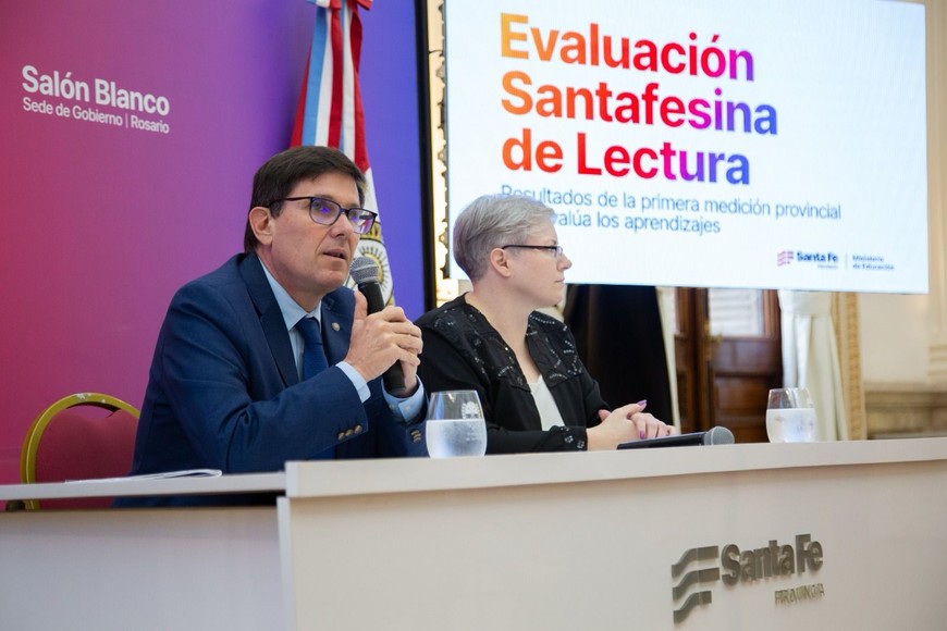 En 2024 los resultados del test de lectura fueron magros, según lo había informado José Goity.