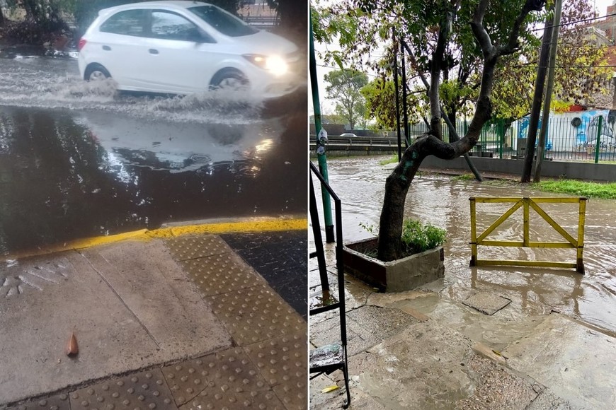 Una jornada  de viernes marcada por el mal tiempo. Crédito: Redes Sociales.