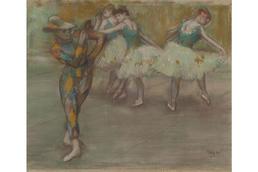 Obra de Edgar Degas. Foto: Museo Nacional de Bellas Artes