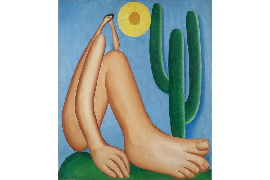 Obra de Tarsila do Amaral. Foto: Malba