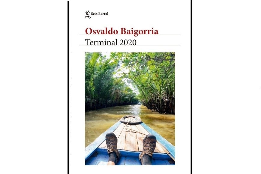 Portada de “Terminal 2020”, novela de Osvaldo Baigorria