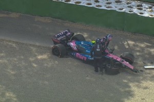 El peor final para Franco en su regreso a la F1.