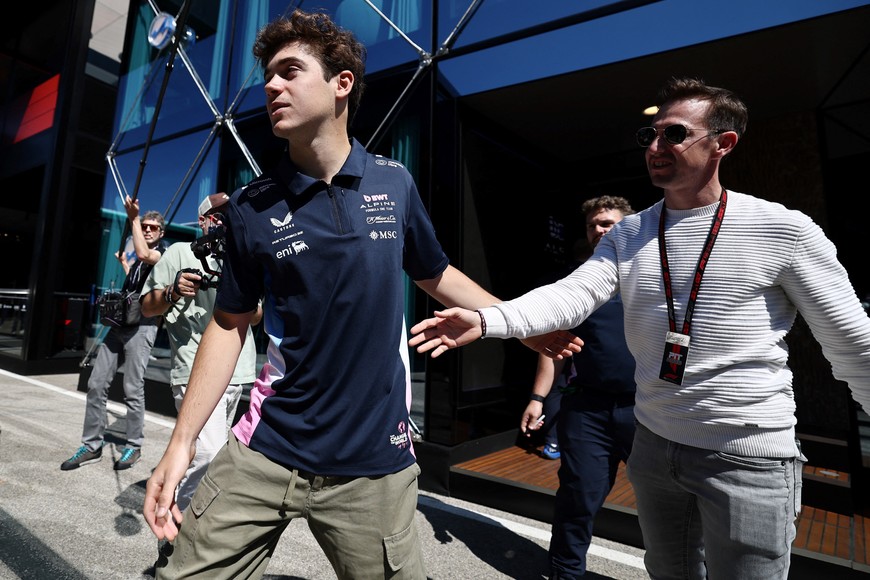 Formula One F1 - Emilia Romagna Grand Prix - Autodromo Enzo e Dino Ferrari, Imola, Italy - May 17, 2025
Alpine's Franco Colapinto ahead of practice REUTERS/Jakub Porzycki